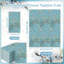 House Of Avana 200 Pcs Blue Floral Paper Hand Towels-1030396466-1030396471-1030396470