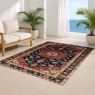 Tapis turc intérieur et extérieur brun