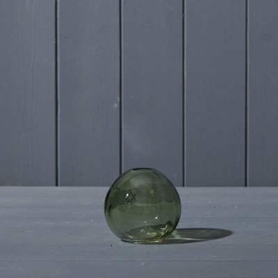 Globe Glass Vase D8.8 x H8cm Weight-189g