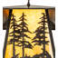 20" Square Stillwater Tall Pines Pendant