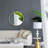Gold Round Mirror-1912533934