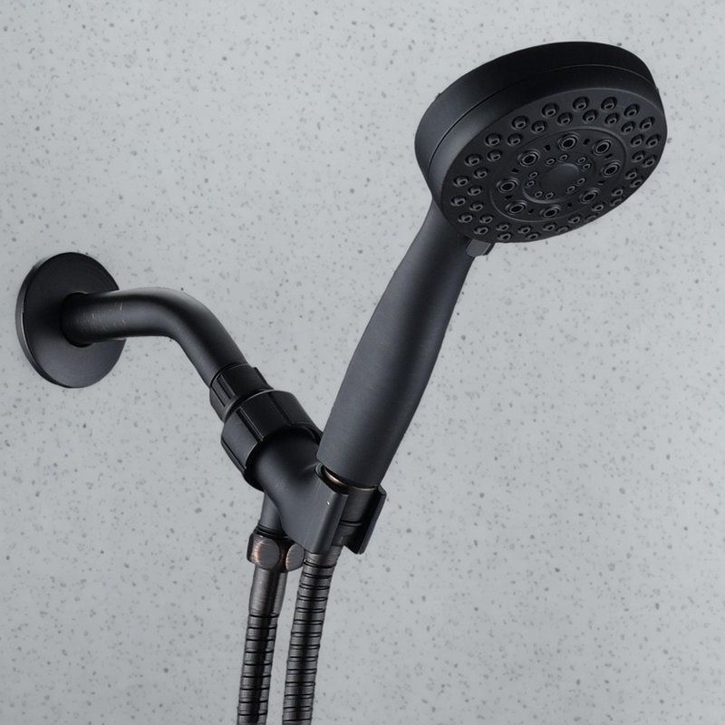 Pomme de douche multifonctionnelle, Bronze huilé