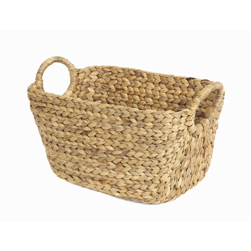 Bloomsbury Market Caracas Wicker Basket, 27.5cm H x 27cm W x 46cm D