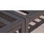 Repose-pieds d'extérieur gris anthracite en aluminium-247251996-247251997