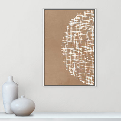 «Basketweave Basket Weave Circle I Print» par Tom Reeves
