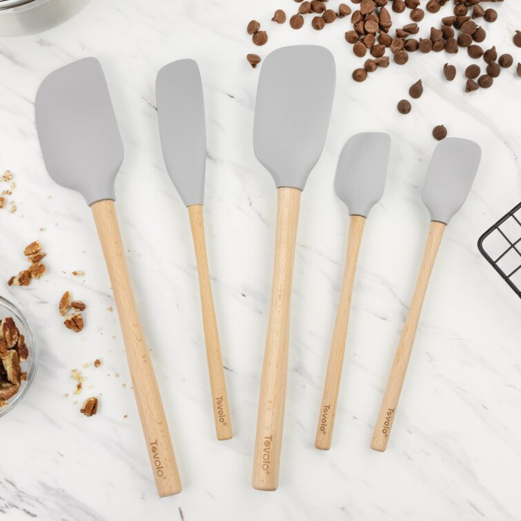 Tovolo 5-Pc. Flex-Core Stainless-Steel Handle Spatula Set