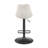 Crixus Swivel Upholstered Adjustable Height Counter Stool-259509184