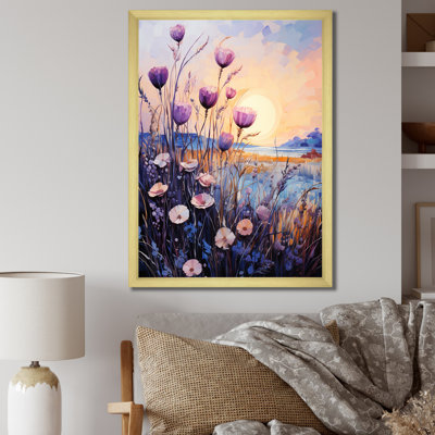 " Purple Thistle Symphony I "