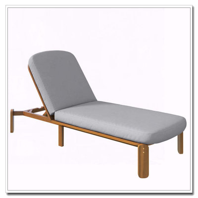 Outdoor Chaise Lounge Adjustable Patio Chaise