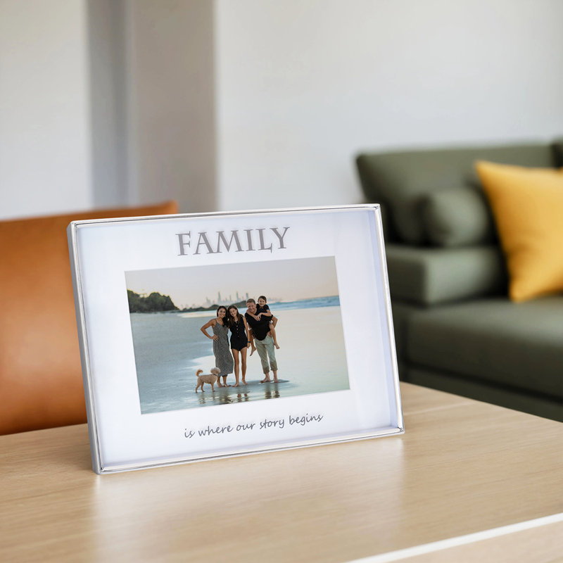 Silver Metal Picture Frame