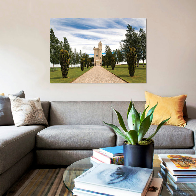 « ulster tour thiepval », reproduction de photo sur toile, H 8 po x l 12 po x P 0,75 po, Toile tendue, Pas de tapis