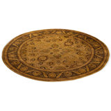 Overdyed One-of-a-Kind 9' 1" X 9' 1" Hand Knotted Area Rug