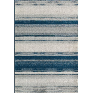 Tapis bleu Callum