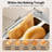 Longdeem 2-Slice Toaster 1.5" Extra Wide Slot Stainless Steel With High Lift Lever, 6 Presets & Bagel/Defrost/Cancel Function, Removal Crumb Tray, Under Base Cord Storage, White-117464548