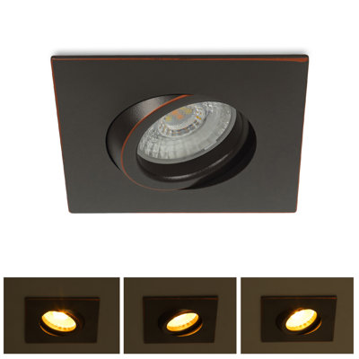 Luminaire encastré en nickel brossé KnLnny Ware
