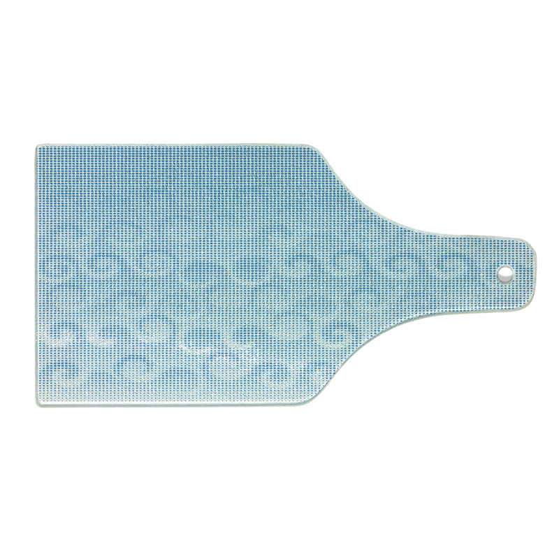 Planche à découper en verre trempé Ambesonne