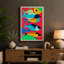 Stacked Fish Modern - Print-136725920-136725922