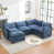 Navy Chenille