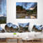 Coussin lombaire paysage paisible à Mountain Creek