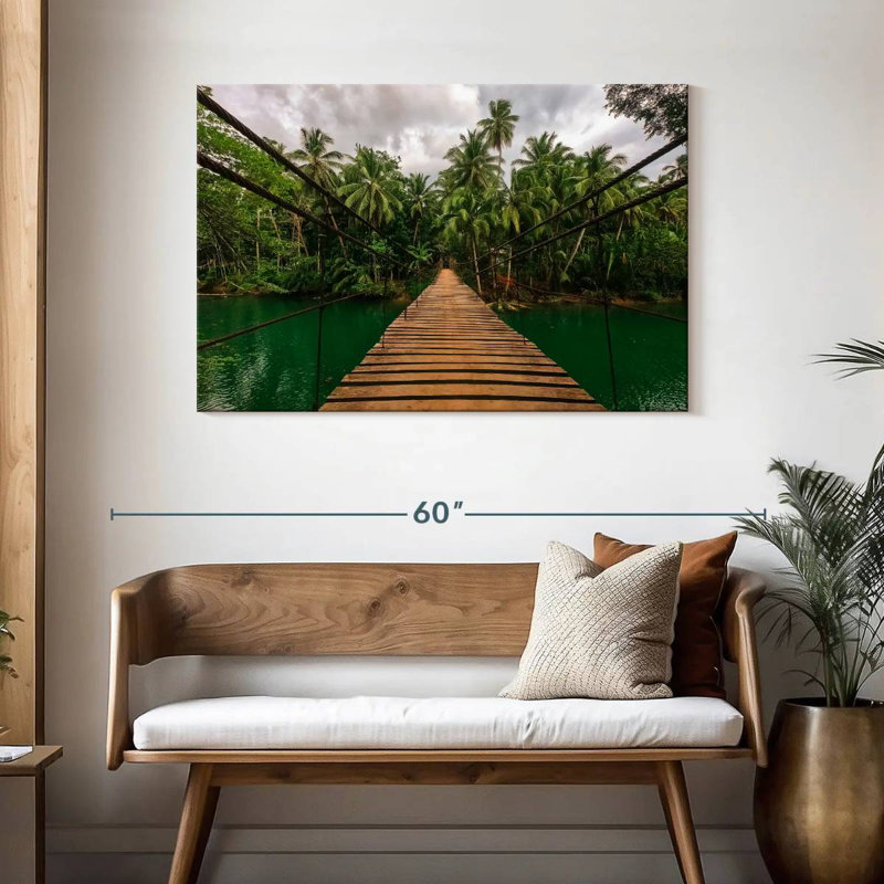 Lilie Philippine Jungle Bridge, H 30 po x l 45 po