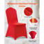 Chair Covers, Polyester Spandex Chair Cover, Stretch Slipcovers for Wedding Party Dining Banquet Flat-Front Chair Covers, Fits Chair Measures up to 20.08 x 17.72 x 37.4 inch-131658243-131658244