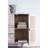 Mixed Materials Console Table With Cane Doors And Practicality Tv Innovative Design