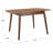 Halladay Extendable Solid Wood Base Dining Table