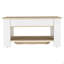 Table de rangement à 1 tablette avec couvercle Karmen - blanc-689237566