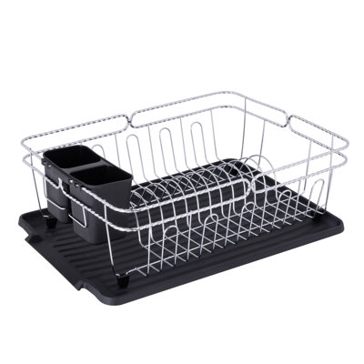 Égouttoir à vaisselle de comptoir torsadé