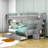 Durron Kids Full Over Full Bunk Bed with Drawers-1933439613