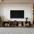 Modern 94.5 Inch TV Stand With 4 Storage Cabinets-1734169914
