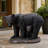 Dudey Bear Garden Statue