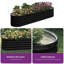 Metal Raised Garden Bed,240x61x43cm-1830031385