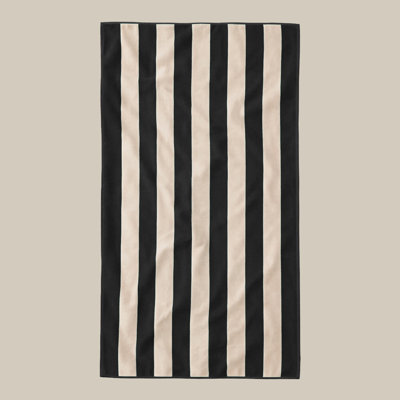 Organic Cotton Striped Beach Towel