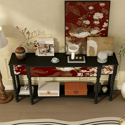 Console à grande capacité de style français