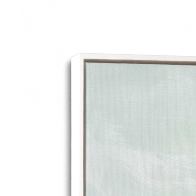«Rolling Verdant Landscape II», reproduction sur toile, H 16,75 po x l 16,75 po, Blanc opaque