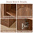 8 Pair Shoe Storage Bench-1096083126
