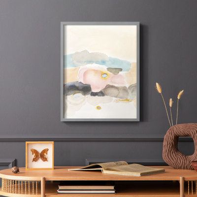 Desert Canyon I, reproduction encadrée - bois massif