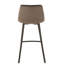 Gilbertson Upholstered Bar Stool with Steel Frame-2069123356