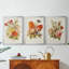 Antique Floral Bouquet I - Toile tendue avec châssis sur mesure - 3 pièces-1386702472