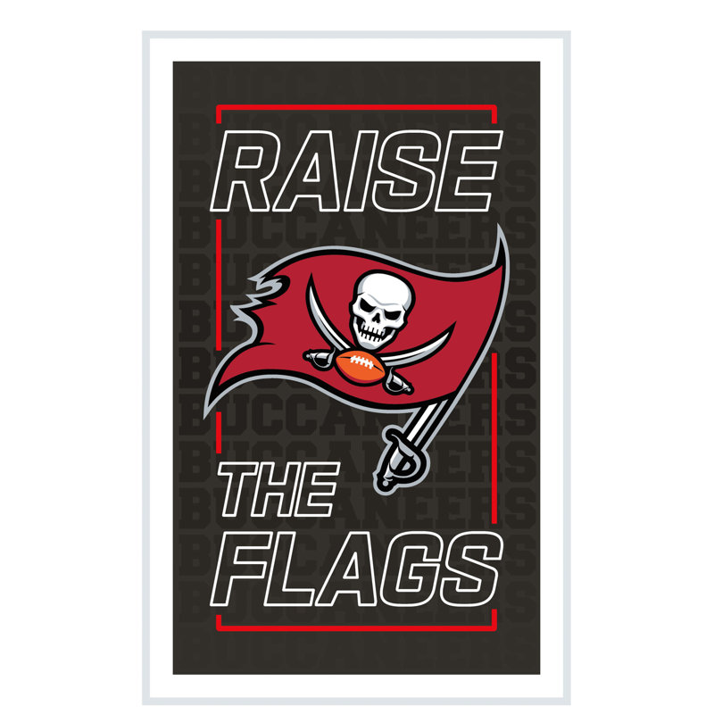 Enseigne murale NFL NeoLite, Buccaneers de Tampa Bay