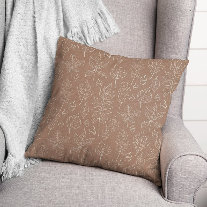 Coussin carré, Rose cendré