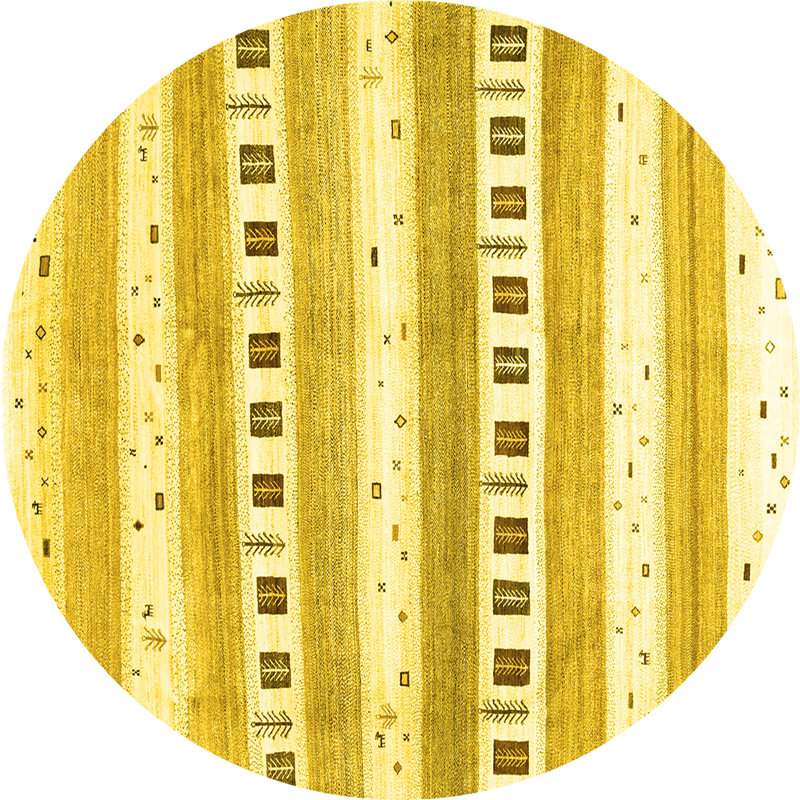 Performance Southwestern Indoor Rug, Round 8'