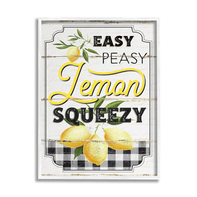 «Vintage Peasy Lemon Squeezy» par Jennifer Pugh, impression rétro