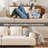 Arenzville 66.14" Modern Soft Cushion Fabric Sofa