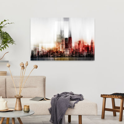 «My Vision», art abstrait contemporain, art mural de la ville