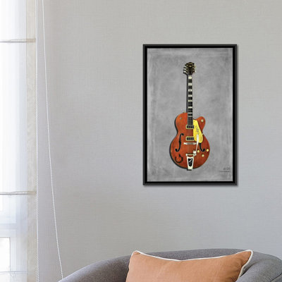 «Gretsch 6120 Chet Atkins 56» par Mark Rogan, impression sur toile tendue