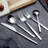 Flatware Set 40 Pieces, Stainless Steel Flatware Set, Silverware Set Service For 8 people