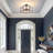 6-light Modern Semi Flush Mount