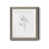 Cadre en papier gris